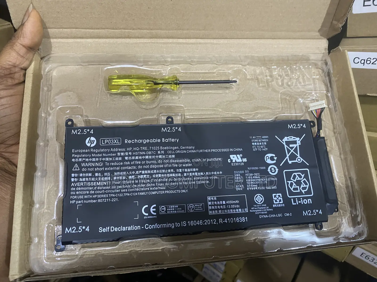 Lp03 Original Hp Battery