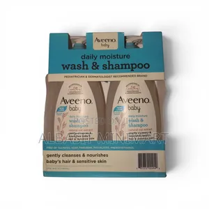Aveeno Baby Daily Moisture Wash Shampoo.