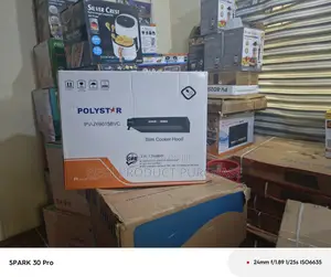 Premium Look: Polystar 2-in-1 Slim Cooker Hood Pv-Jy6015bvc