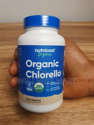 Nutricost Organic Chlorella 500mg - Detox, Energy Immunity