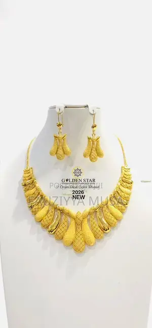 Elegant Gold Plated Jewelry Set