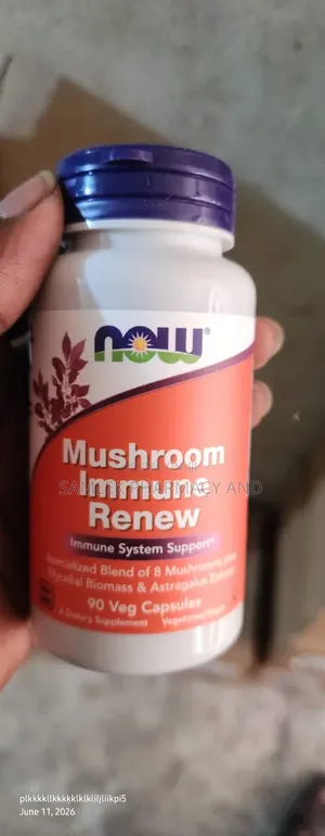 Now Foods Mushroom Immune Renew With Astragalus Root Extract- 90caps