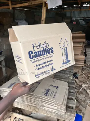 Brown Candle Carton Box