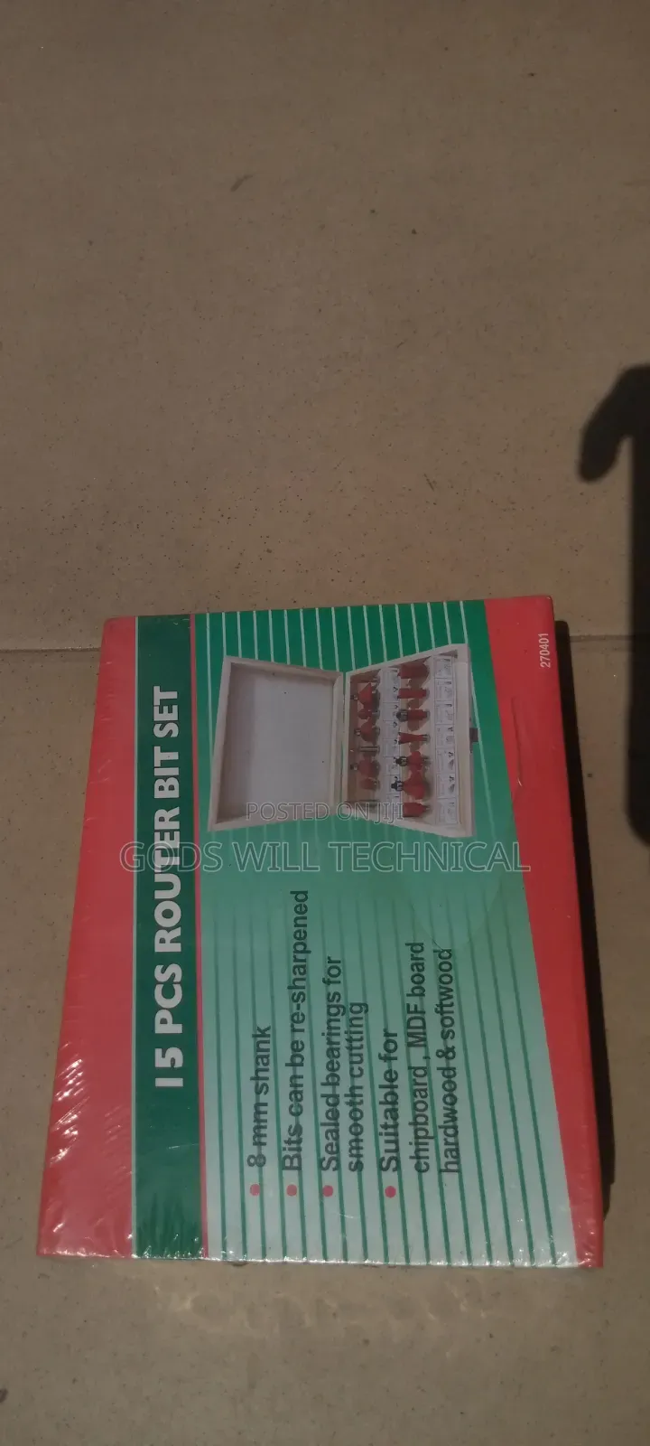 Router Bit 15pcs Set
