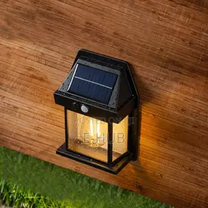 Solar Wall Light With Motion Sensor Bulb