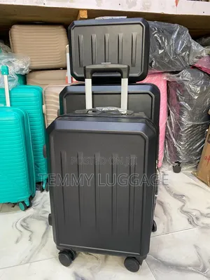 Set of 3 Luggage Boxes With Cup Holder