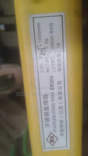 Er304l Filler Rod Welding Wire Rod Stainless 2mm × 5kg