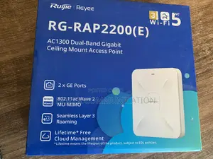 Ruijie Rg Rap2200(E), Ac1300 Dual Band Gigabit Access Point Wi-Fi5