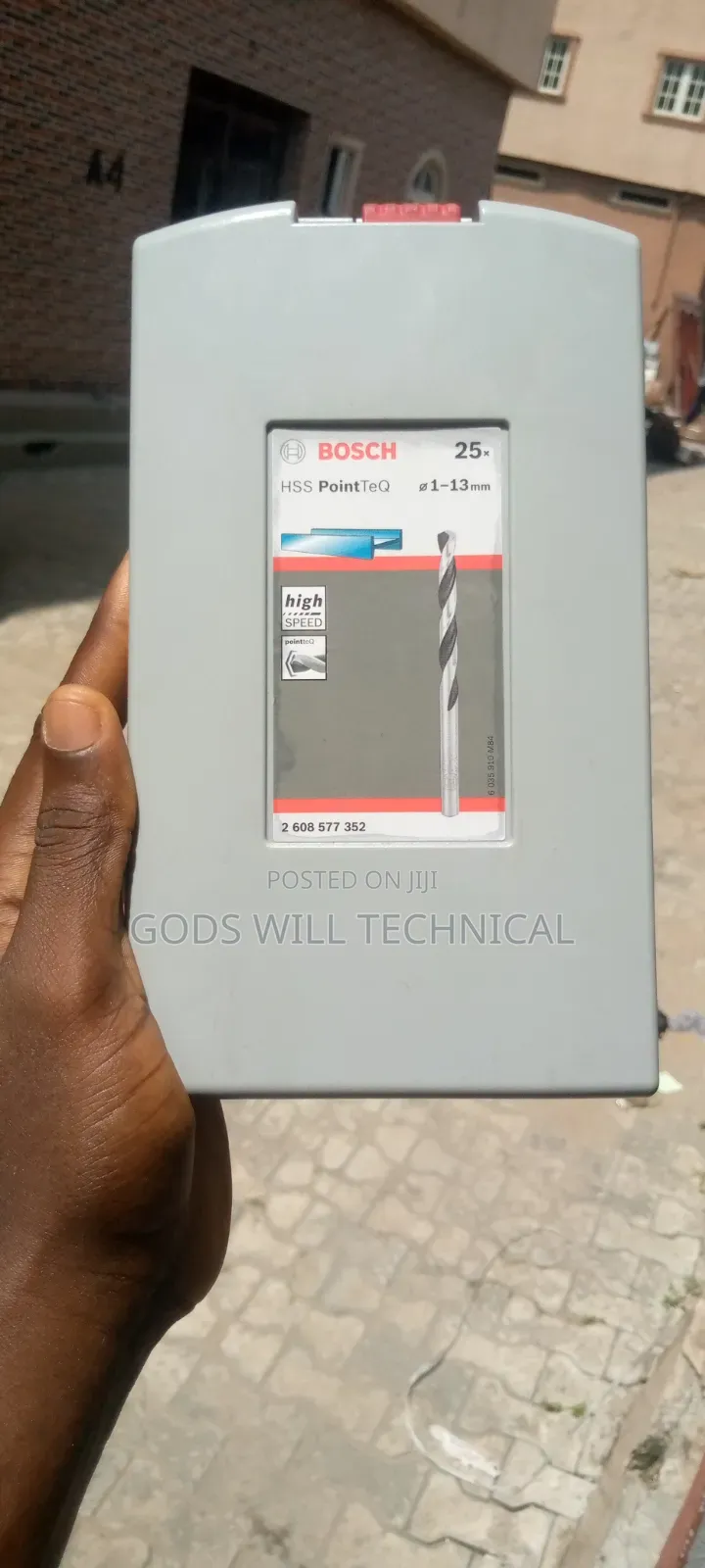 Bosch Drill Bit Hss Pointteq 1-13mm