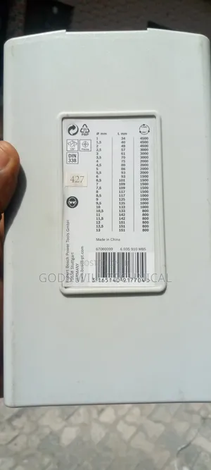 Bosch Drill Bit Hss Pointteq 1-13mm