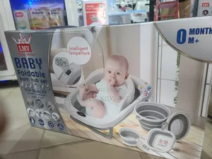 LMV Happy Winner 7-in-1 Foldable Baby Bath Tub Set