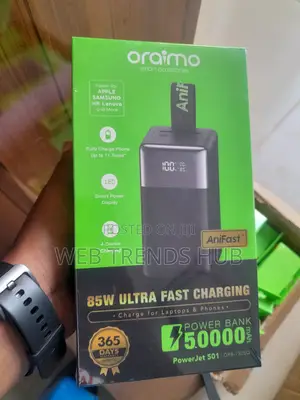 Oraimo Power Jet 501 - 85w Laptop and Phones Powerbank (Opb-750sq)