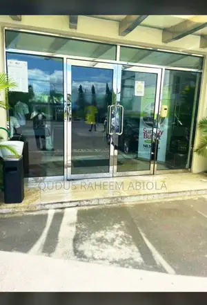 Stainless Entrance Door With Tampered Glass