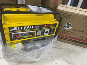 Elepaq 4.5kva Manual Generator With Consistent Power Supply