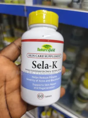 Nature's Field Sela-K (Helps Reduce Pimples,Severe Acne and Blackhead)