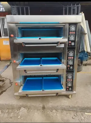 Industrial Oven Machine 6 Tray 3 Deck