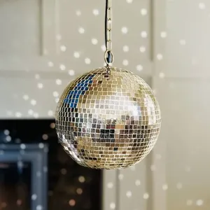 Rotating Disco Pendant Light – Shine Reflect in Style