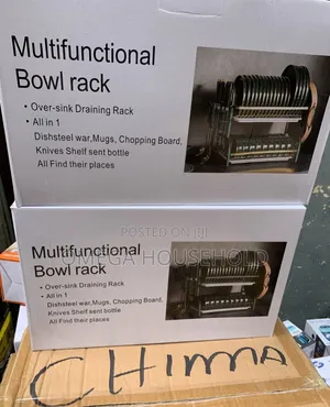Multifunctional 2 Layer Plate Rack