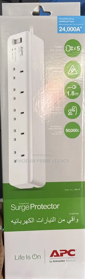 Apc Original Surge Protector 5outlets