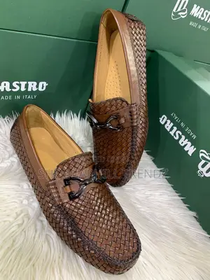 Premium Mastro Woven Driver Loafers | Luxury Comfort Timeless Style
