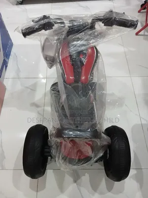 Power Bike for Children With Power on and Off