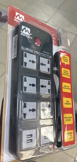 Mercury Surge Protector With Usb