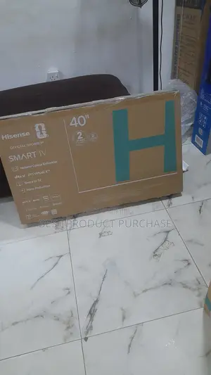 Binge-Watch Ready: Brand New Hisense 40" Smart Tv With Built-in Wi-Fi