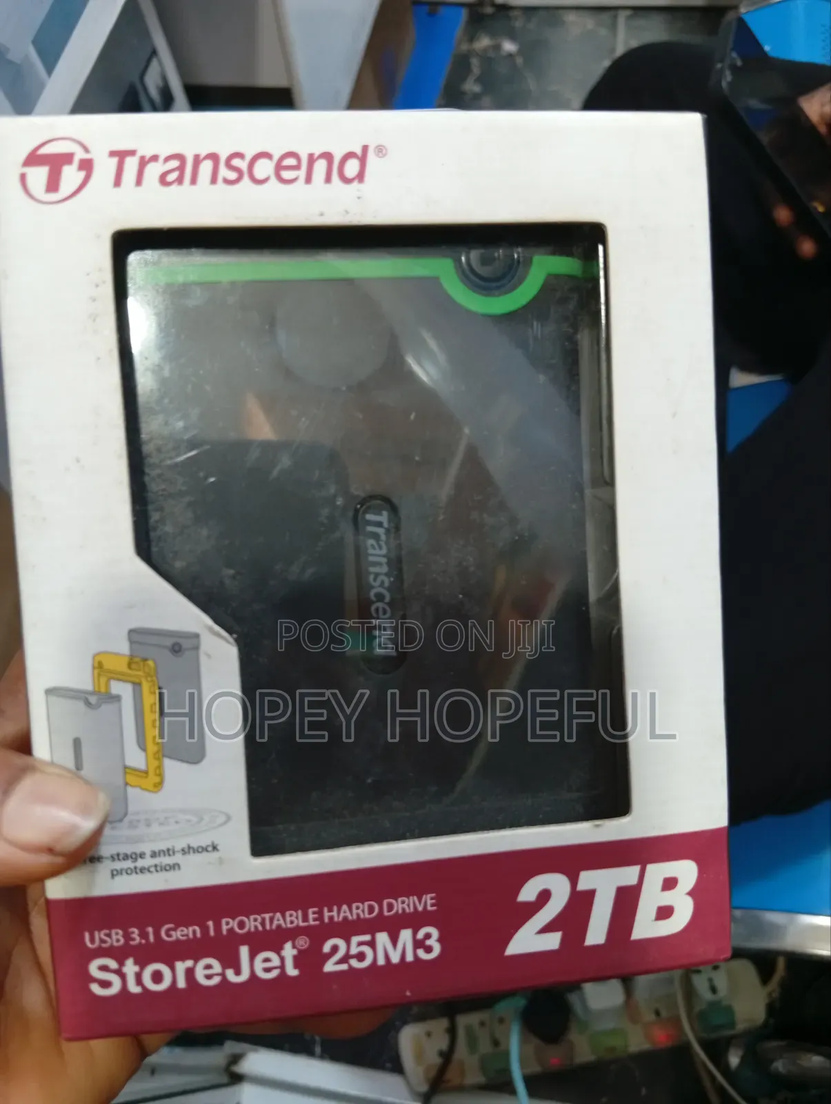 External 2tb HDD Transcend Backup