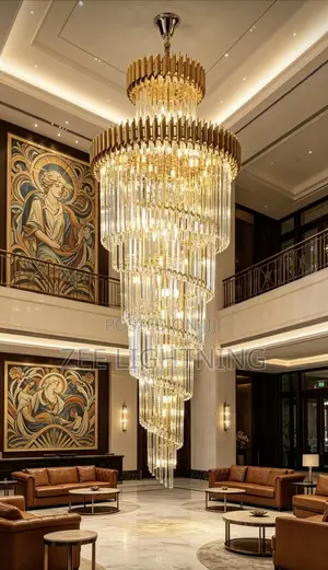 Void Crystal Chandelier (650mm)