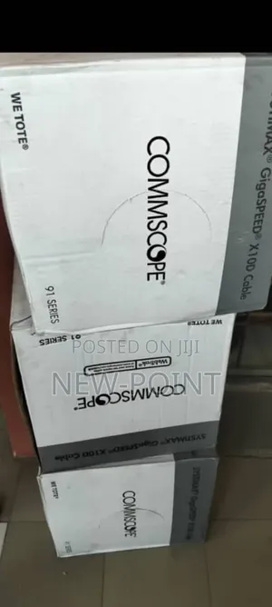 Commscope Systimax Gigaspeed X10d Cat 6a Network Cable Box - 1000ft