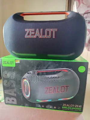 Brand New Zealot Ze41 250w Bluetooth Speaker Bass Subwoofer Black*