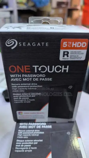 Seagate 5tb HDD One Touch