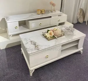 Walk Tv Stand With Center Table Sets