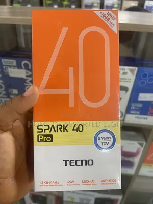 New Tecno Spark 40 Pro 128 GB Black