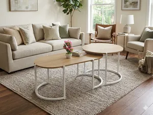 Wood Top Coffee Table