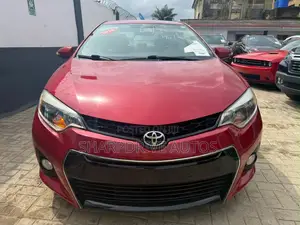 Toyota Corolla S 4dr Sedan (1.8L 4cyl CVT) 2015 Red