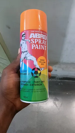 Yellow Can Spray Paint (All Colours Are Available)