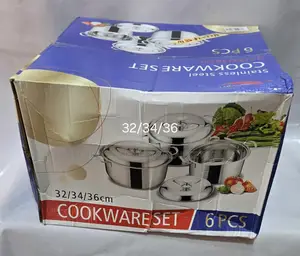 Stainless Steel Cookware Set 6pcs