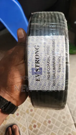 Ev Strong Rg-6 Coaxial Cable 100m Roll