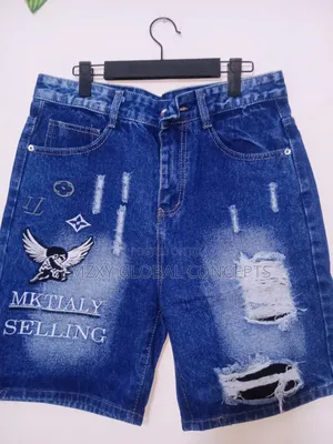 Blue Shorts Denim Jeans