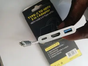 Usb-C to Hdmi-Compatible 3 in 1 Cable Converter Usb 3.0 Type C to HDTV