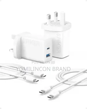 *Anker 20w Usb-C Charger + Cable*