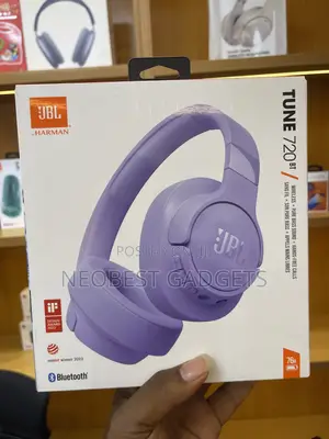 Purple JBL Tune 720 Headphones