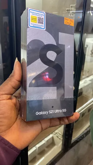New Samsung Galaxy S21 Ultra 5G 256 GB Black