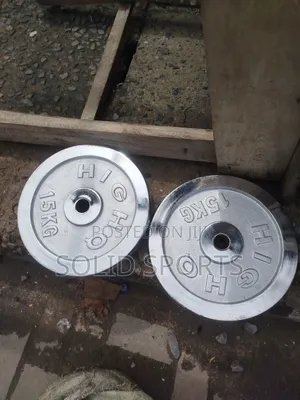 Plate Chrome Dumbbell 30kg 15kg X 2