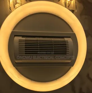 Modern Full Spectrum Bladeless Led Ceiling Fan Lamps Dimmable