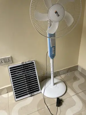Rechargeable Fan With Solar Panel