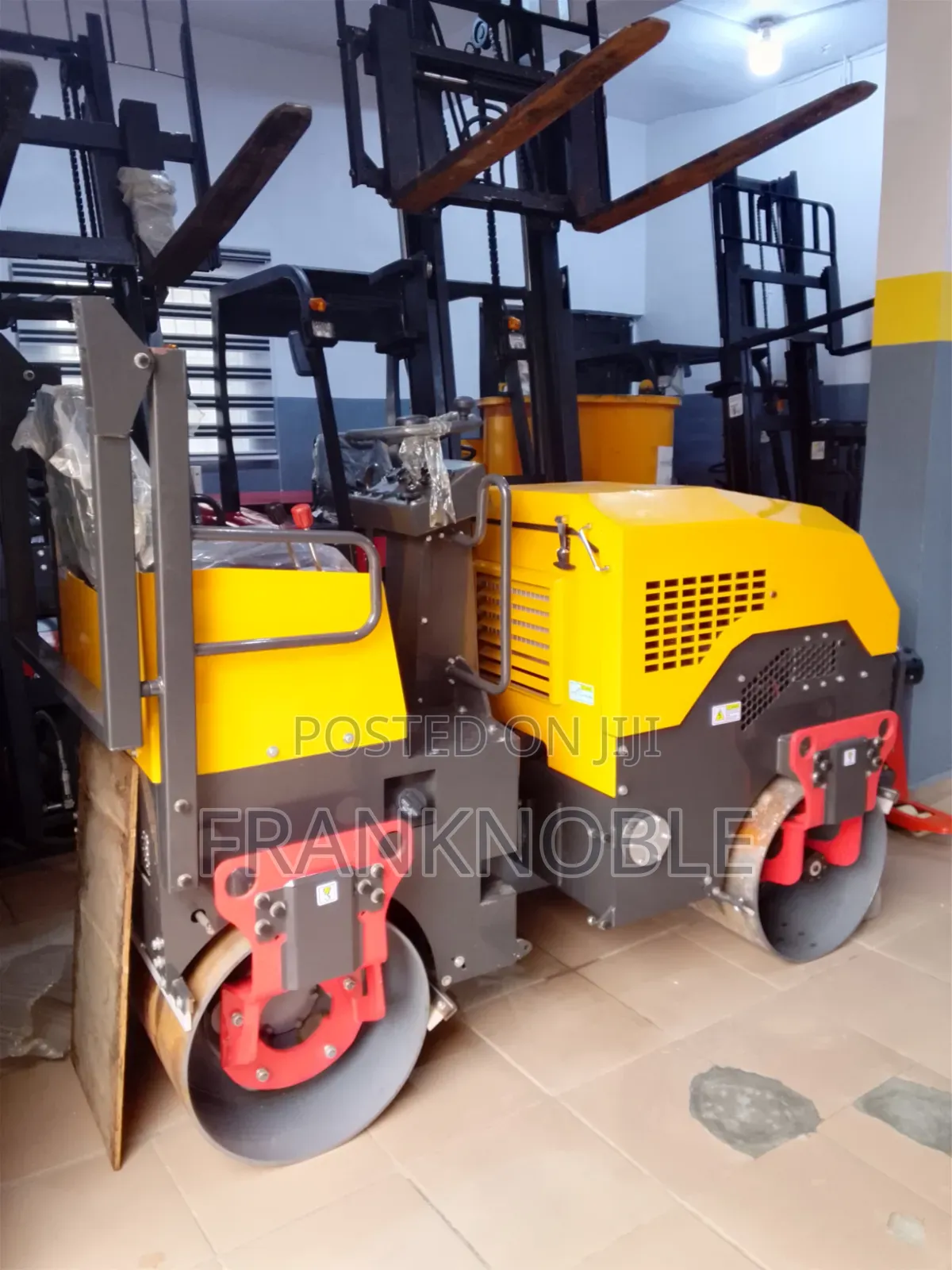 Double Drum Roller Machine