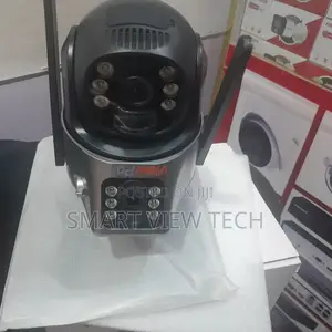 Super Quality Dual Lens Solar-Powered Auto_tracking CCTV Camera 4g Sim