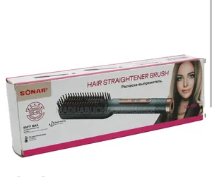 Professional Electric Hair Straightener Brush